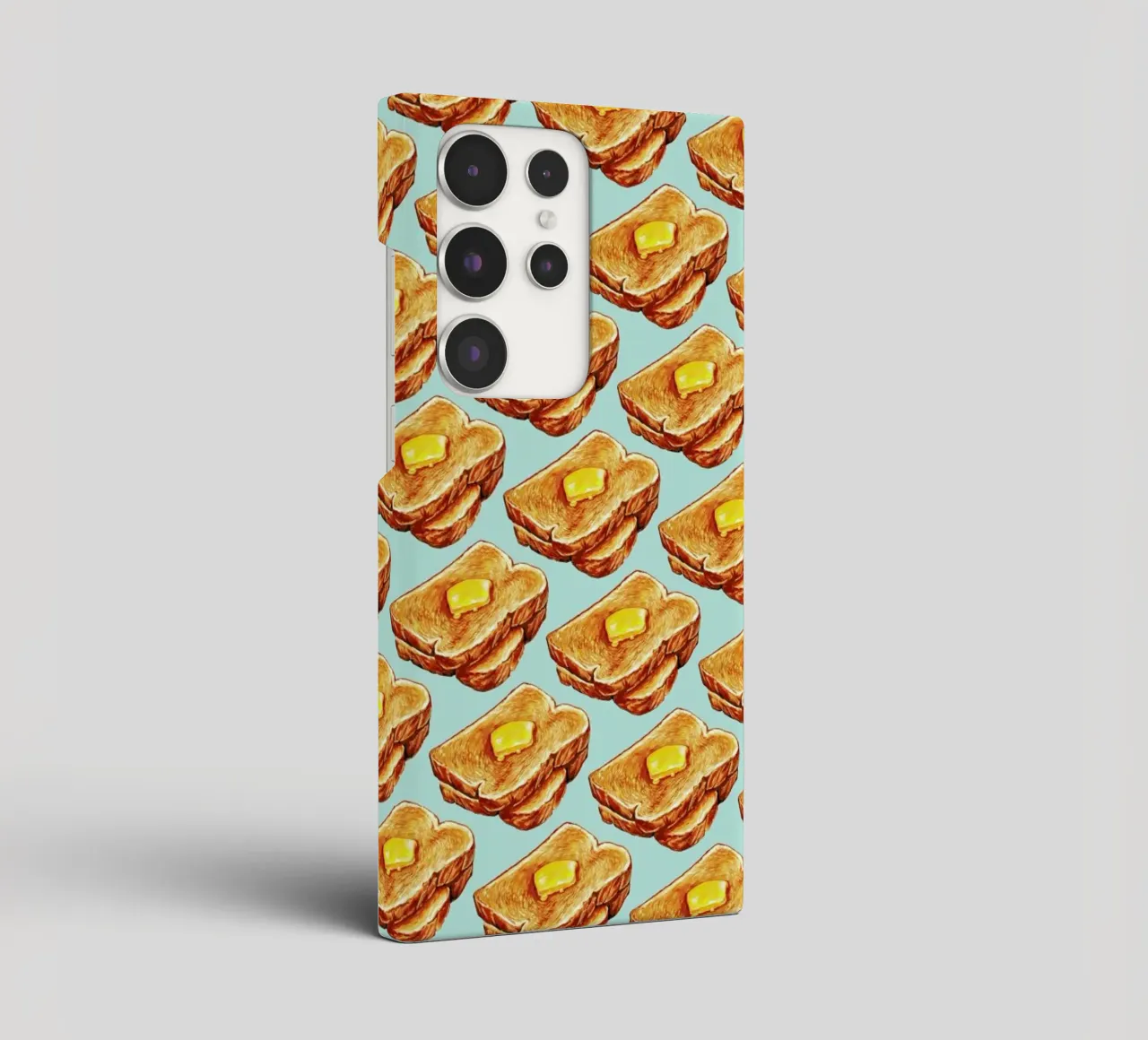 Buttered Toast Pattern cover samsung da Kelly Gilleran