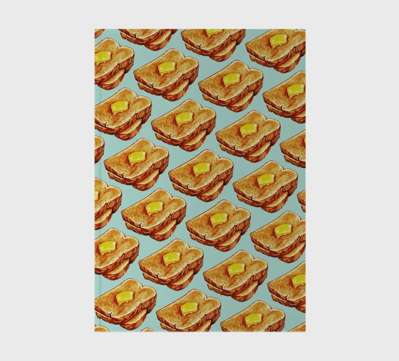 Buttered Toast Pattern carnet de notes de Kelly Gilleran