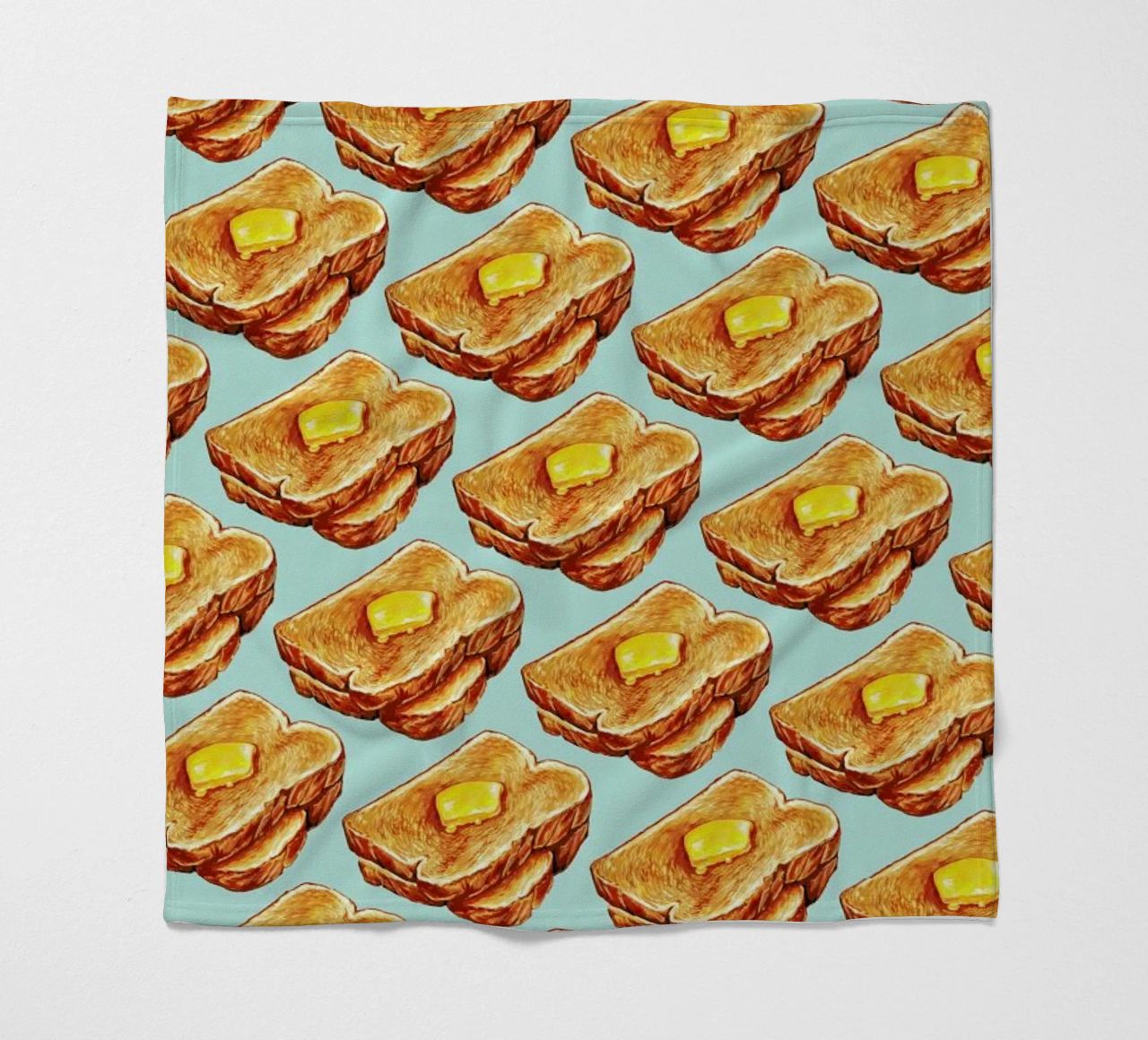 Buttered Toast Pattern coperta in pile da Kelly Gilleran