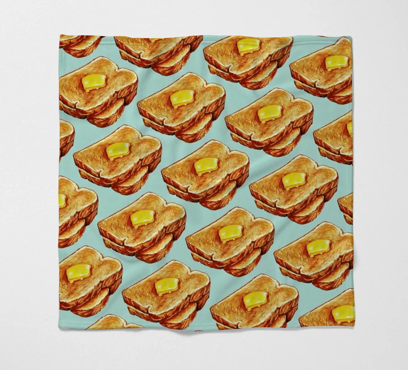Buttered Toast Pattern coperta in pile da Kelly Gilleran