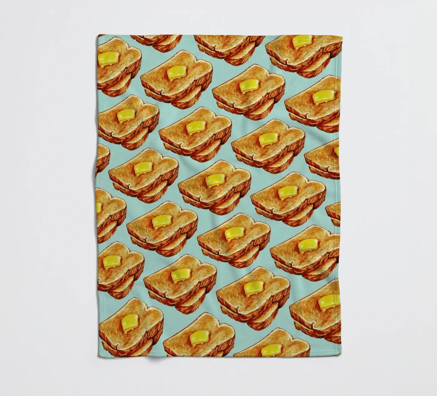 Buttered Toast Pattern coperta in pile da Kelly Gilleran