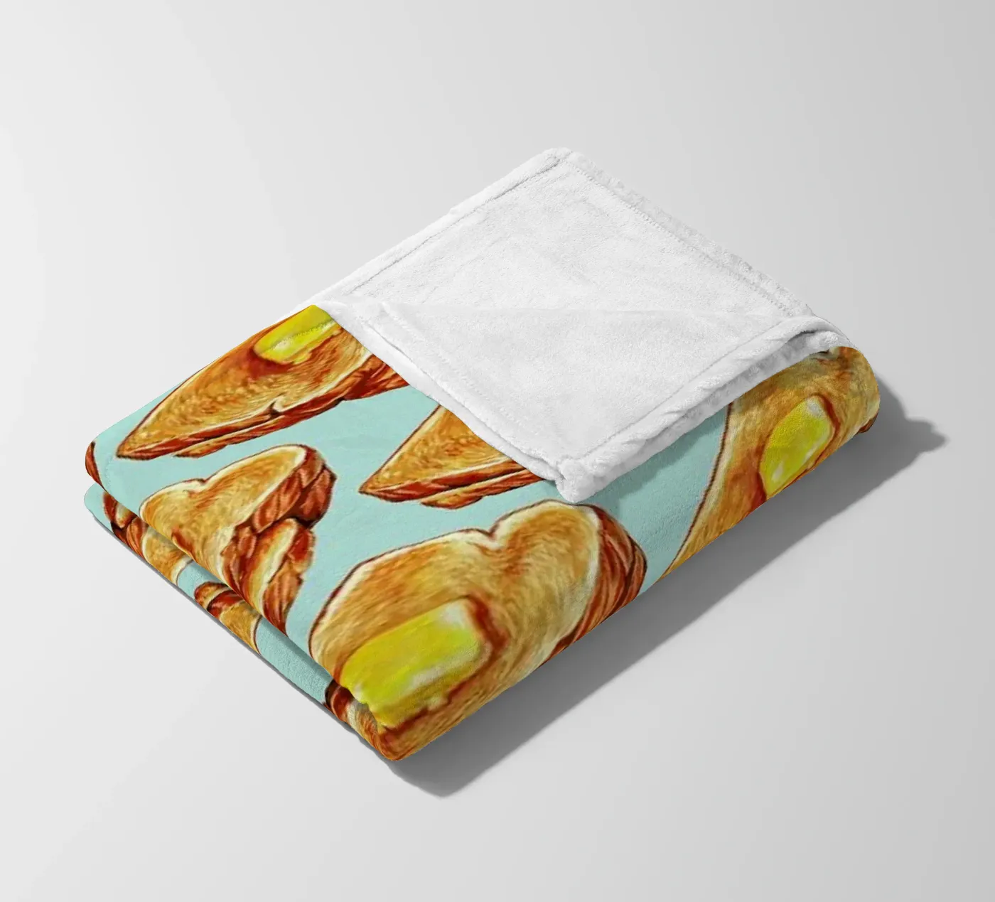 Buttered Toast Pattern coperta in pile da Kelly Gilleran