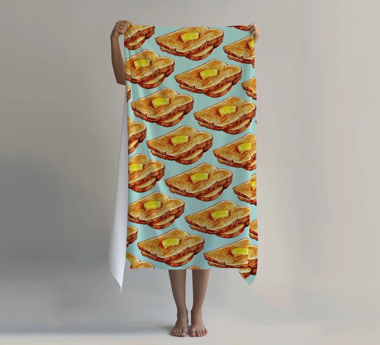 Buttered Toast Pattern telo mare da Kelly Gilleran