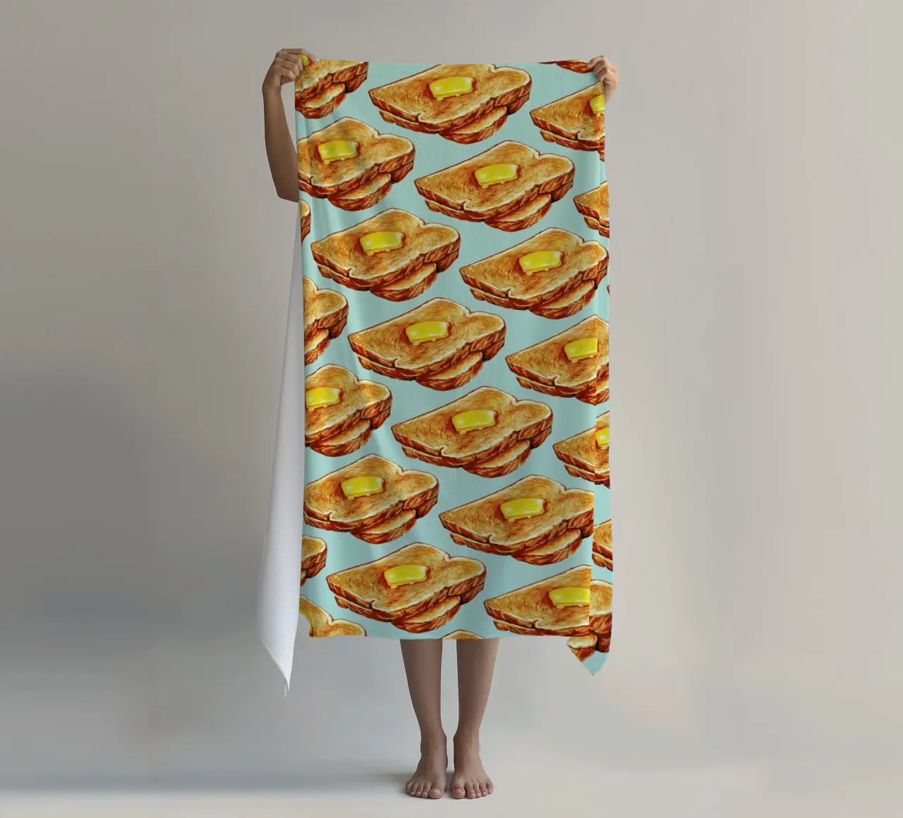 Buttered Toast Pattern telo mare da Kelly Gilleran