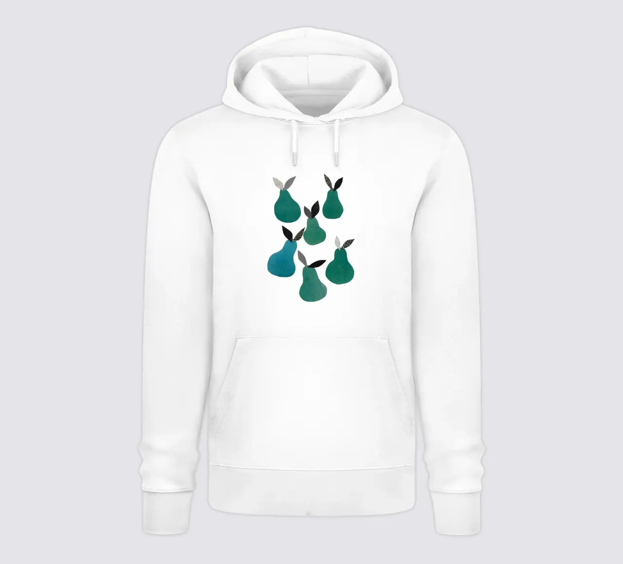 Peras sudadera con capucha de Cassia Beck Collage
