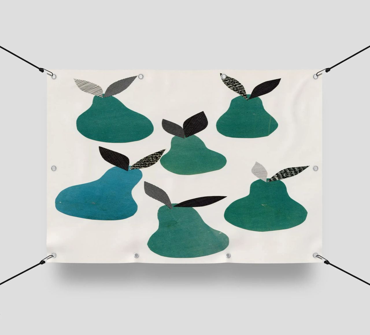 Pere telo in pvc da Cassia Beck Collage