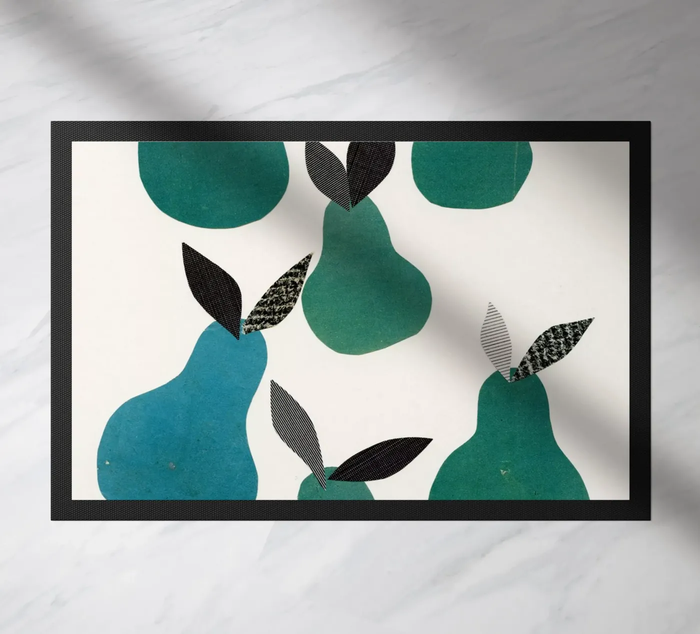 Peren deurmat van Cassia Beck Collage