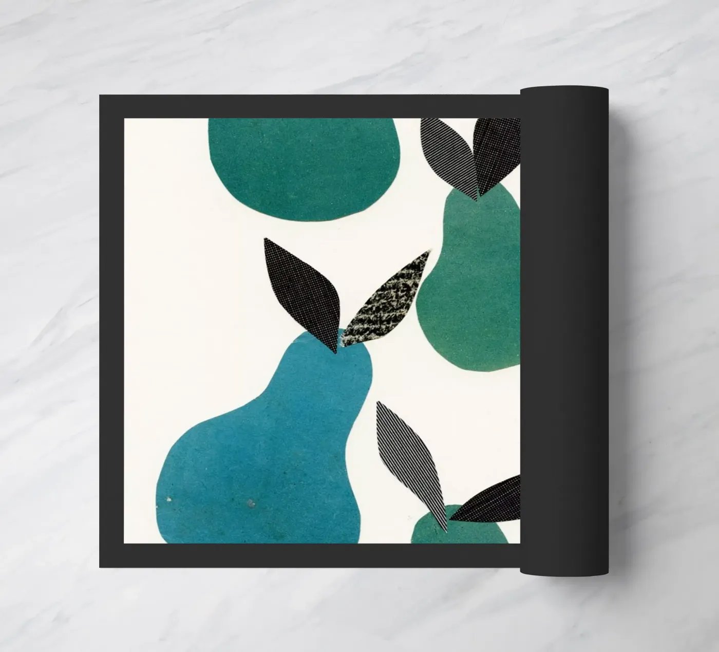 Peren deurmat van Cassia Beck Collage