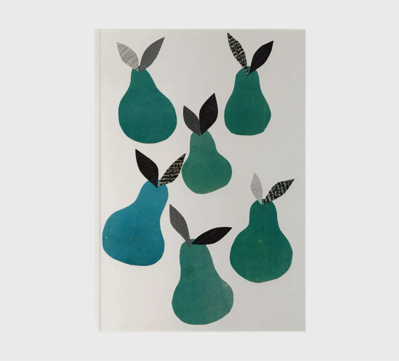 Pears notebook by Cassia Beck Collage