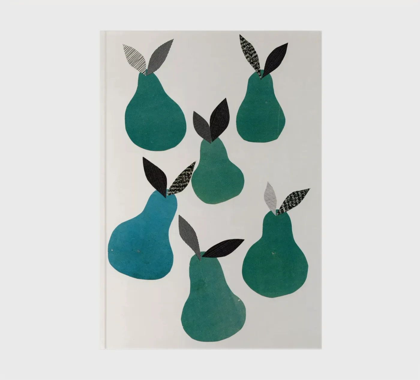 Pears notebook by Cassia Beck Collage