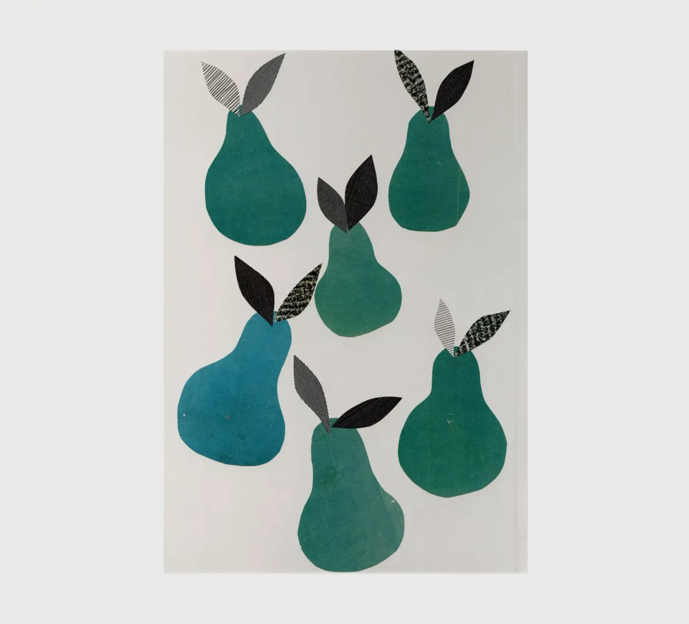 Pears notebook by Cassia Beck Collage