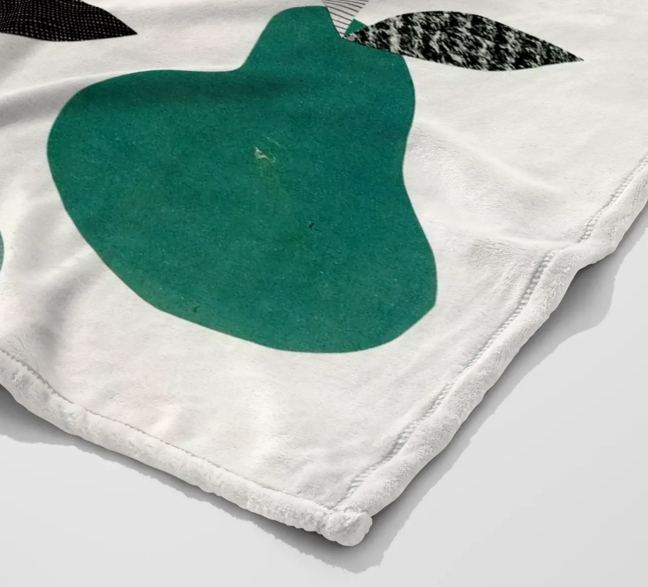 Pears Fleecedecke von Cassia Beck Collage