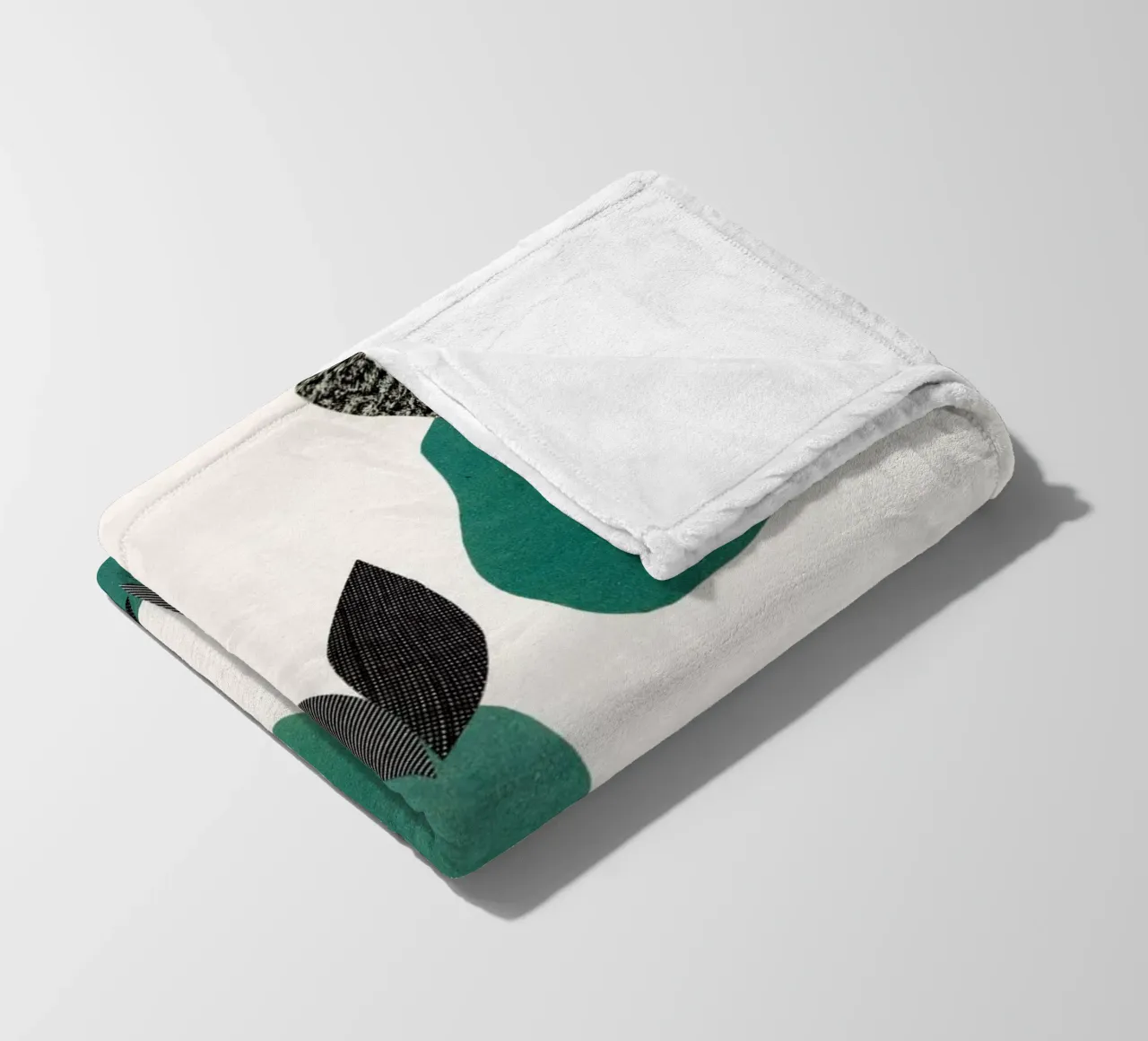 Pears Fleecedecke von Cassia Beck Collage