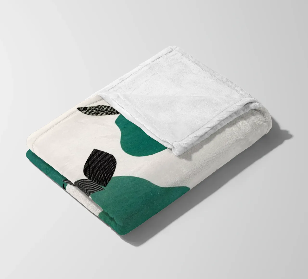 Pears Fleecedecke von Cassia Beck Collage