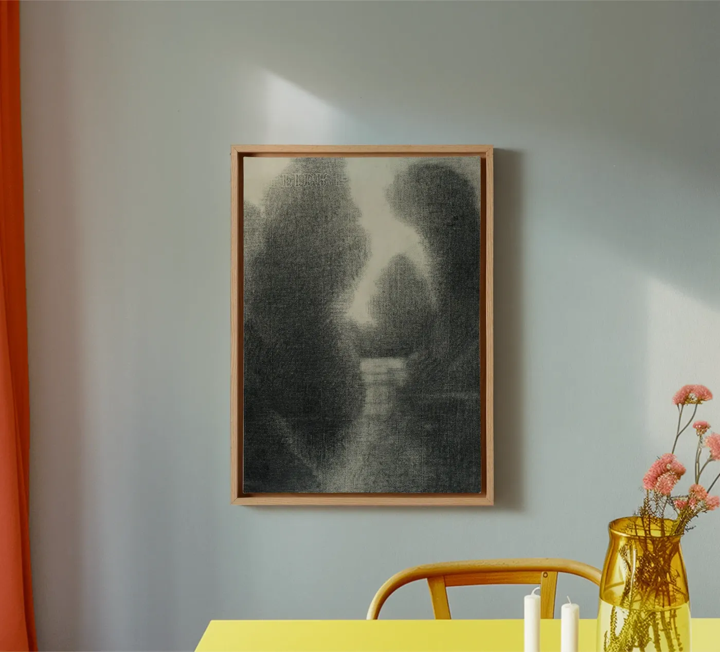 A Clearing canvas van vintageshop