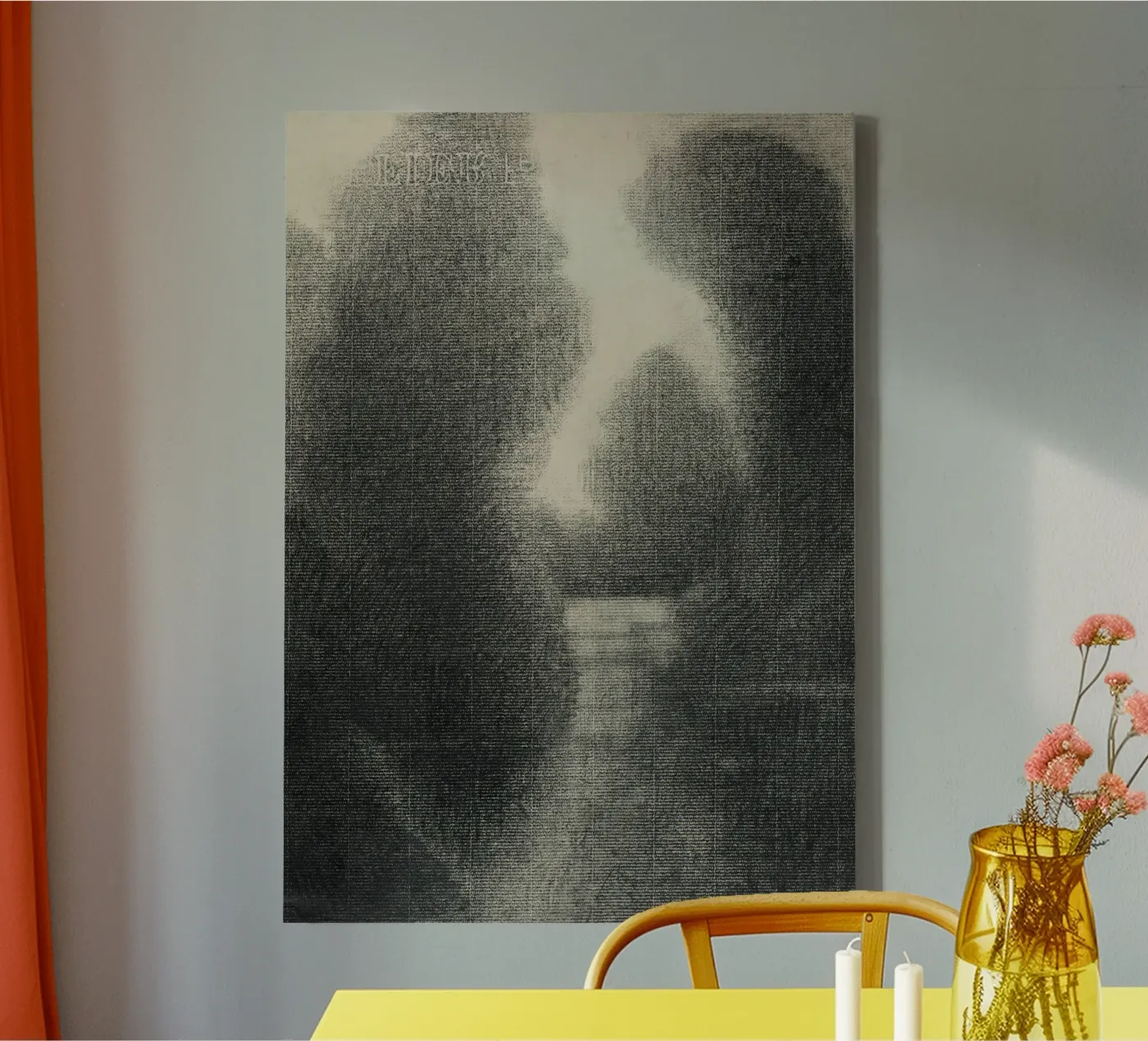 A Clearing canvas van vintageshop