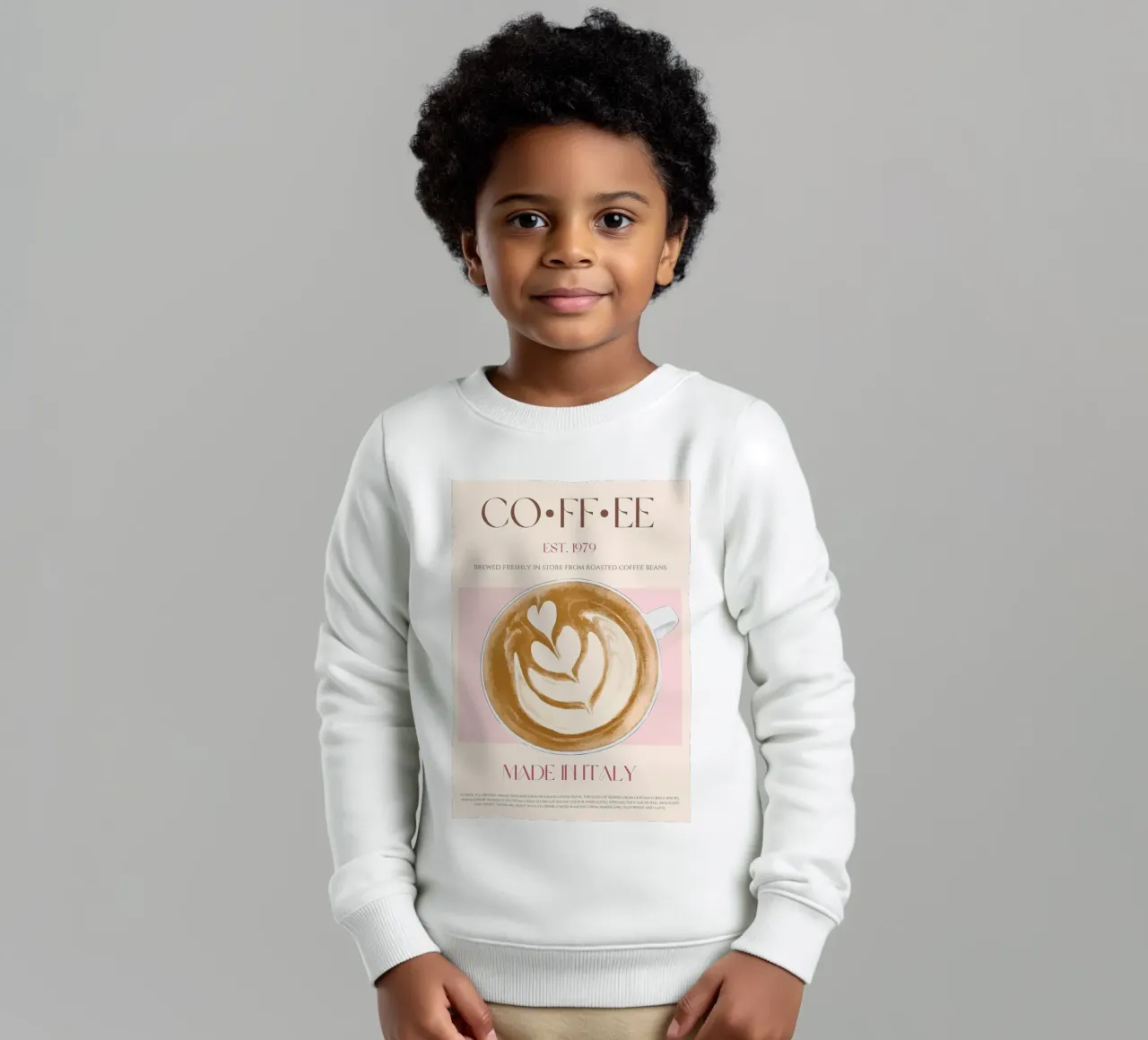 Caffè felpa bambino da Charlotte Gagnon