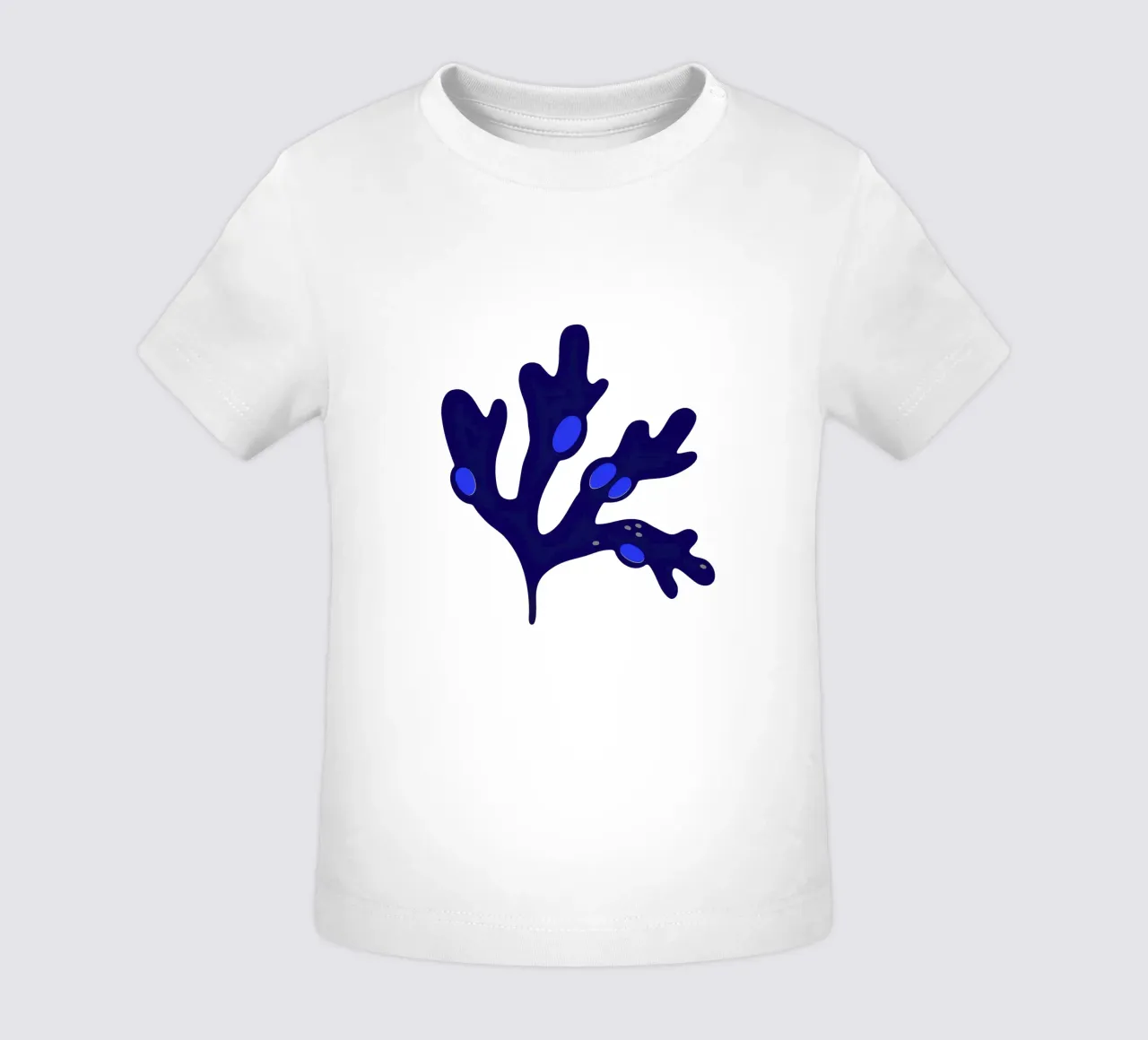 Bladderwrack Blu maglietta neonato da Lidia Blomgren
