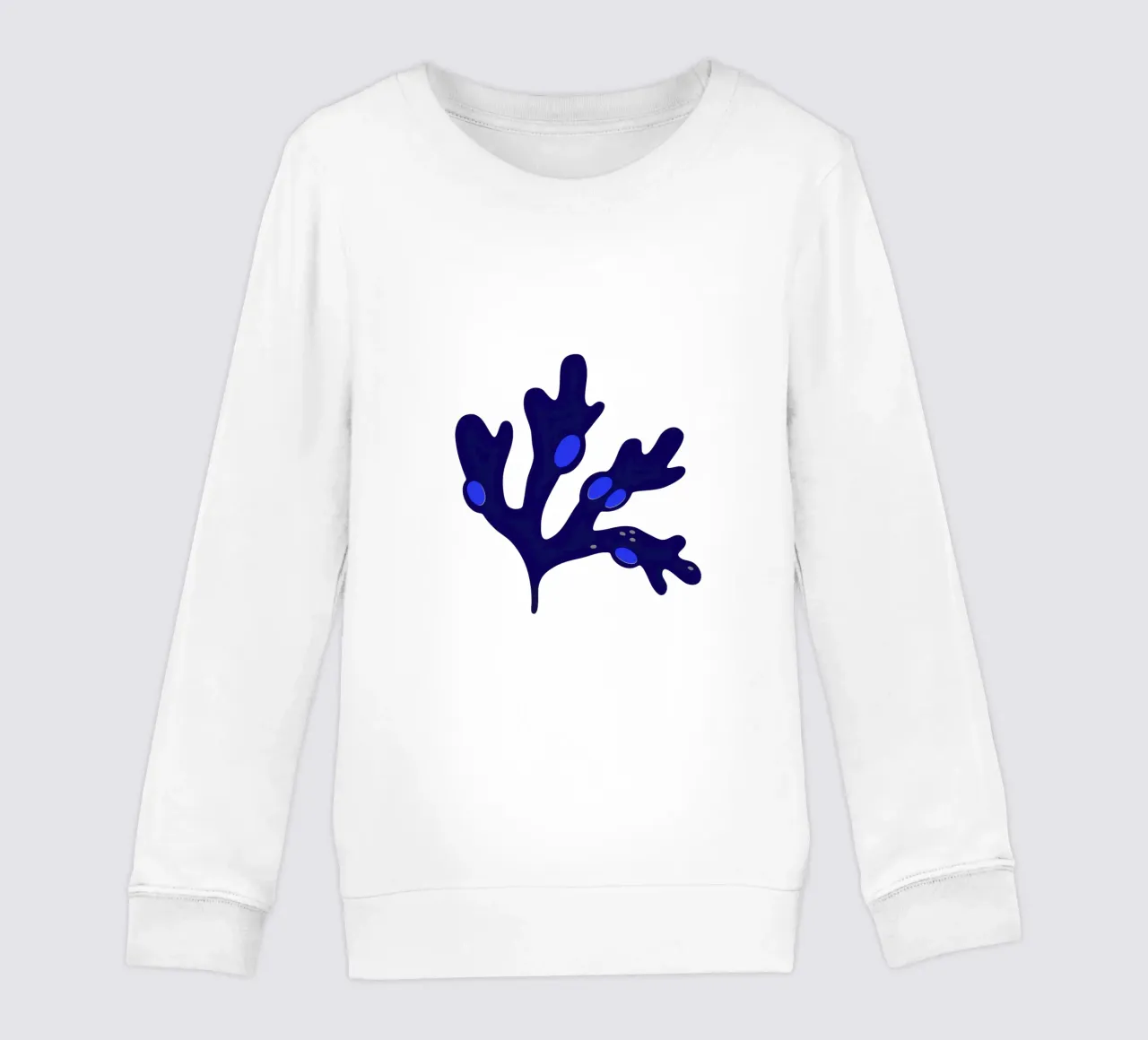 Bladderwrack Blu felpa bambino da Lidia Blomgren