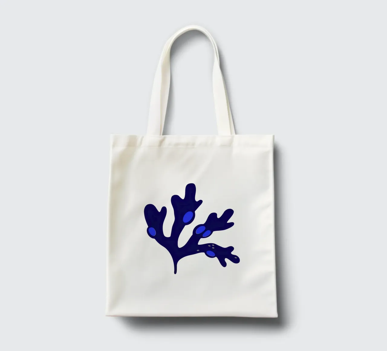 Bladderwrack Blu borsa in juta da Lidia Blomgren