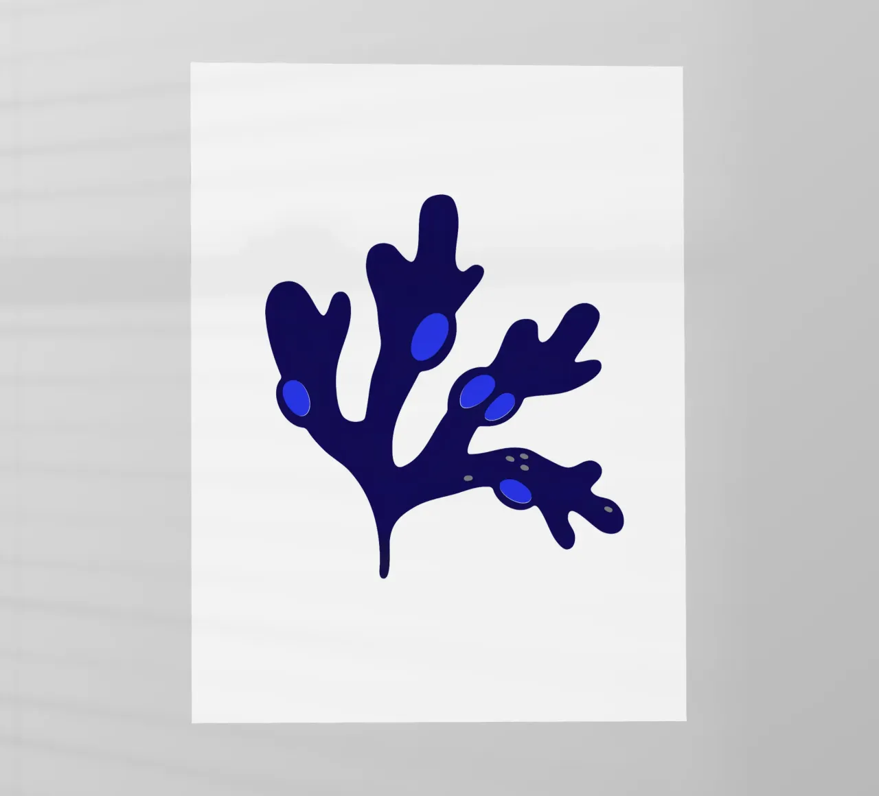 Bladderwrack Blu pellicola backlit da Lidia Blomgren