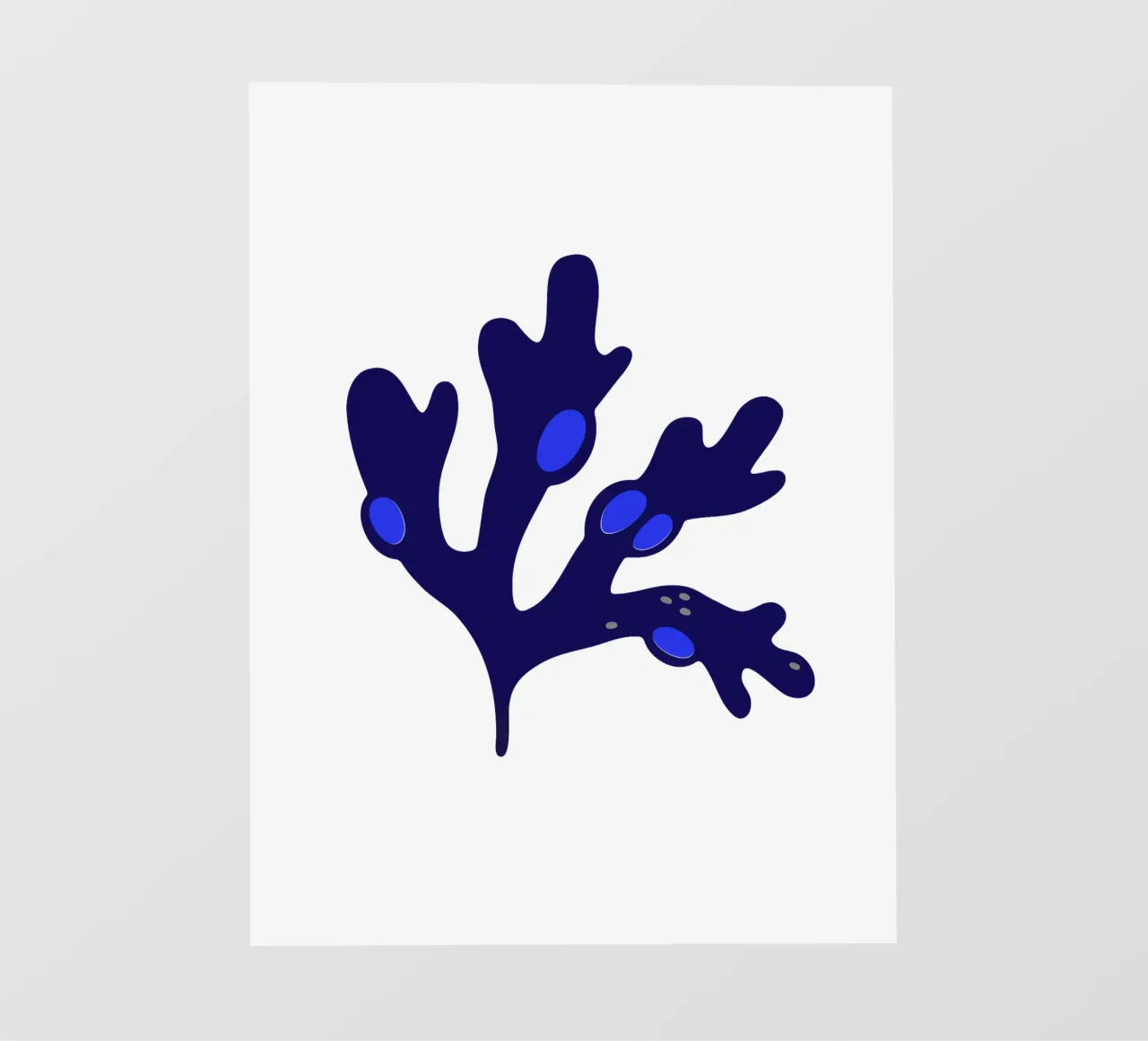 Bladderwrack Blu pellicola backlit da Lidia Blomgren