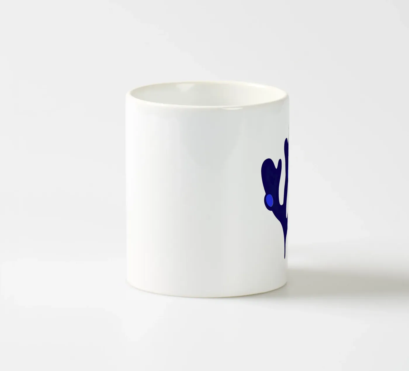 Bladderwrack Blue ceramic mug by Lidia Blomgren