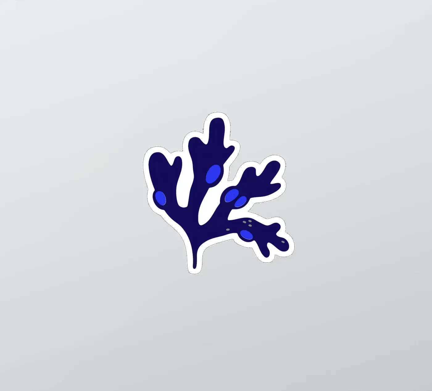 Bladderwrack Blu adesivo da Lidia Blomgren
