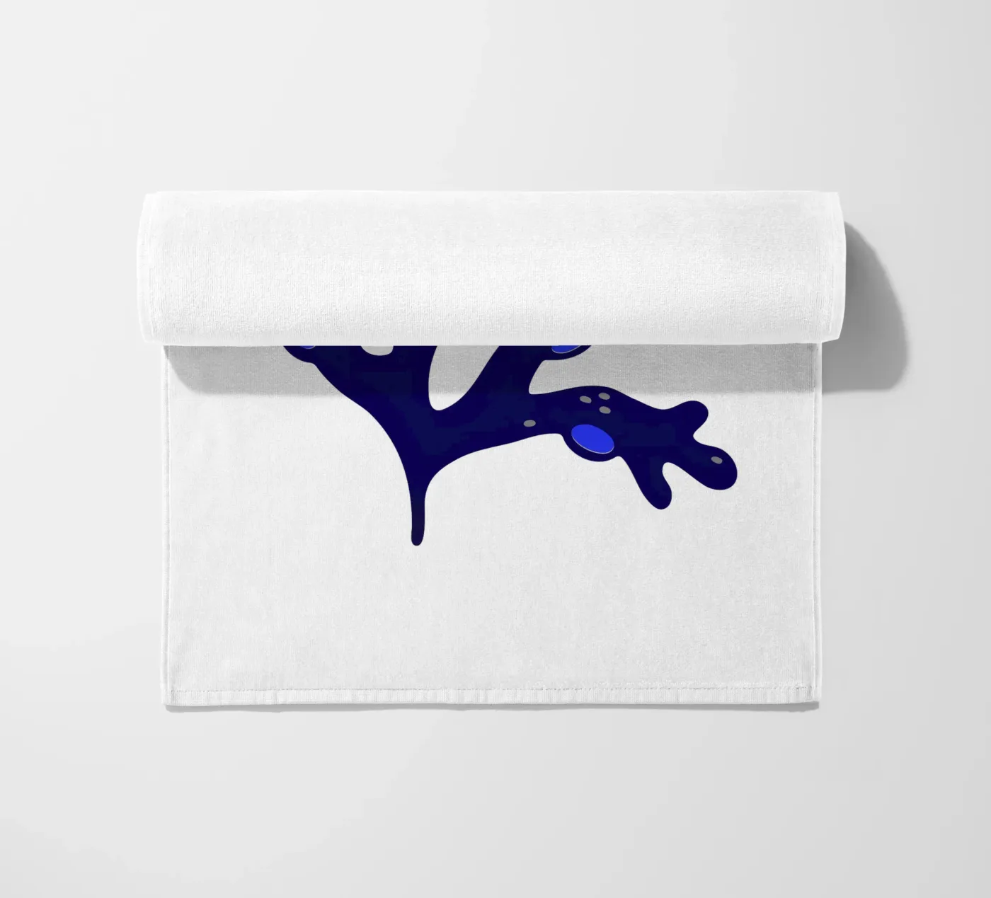 Blasentang Blau Strandtuch von Lidia Blomgren