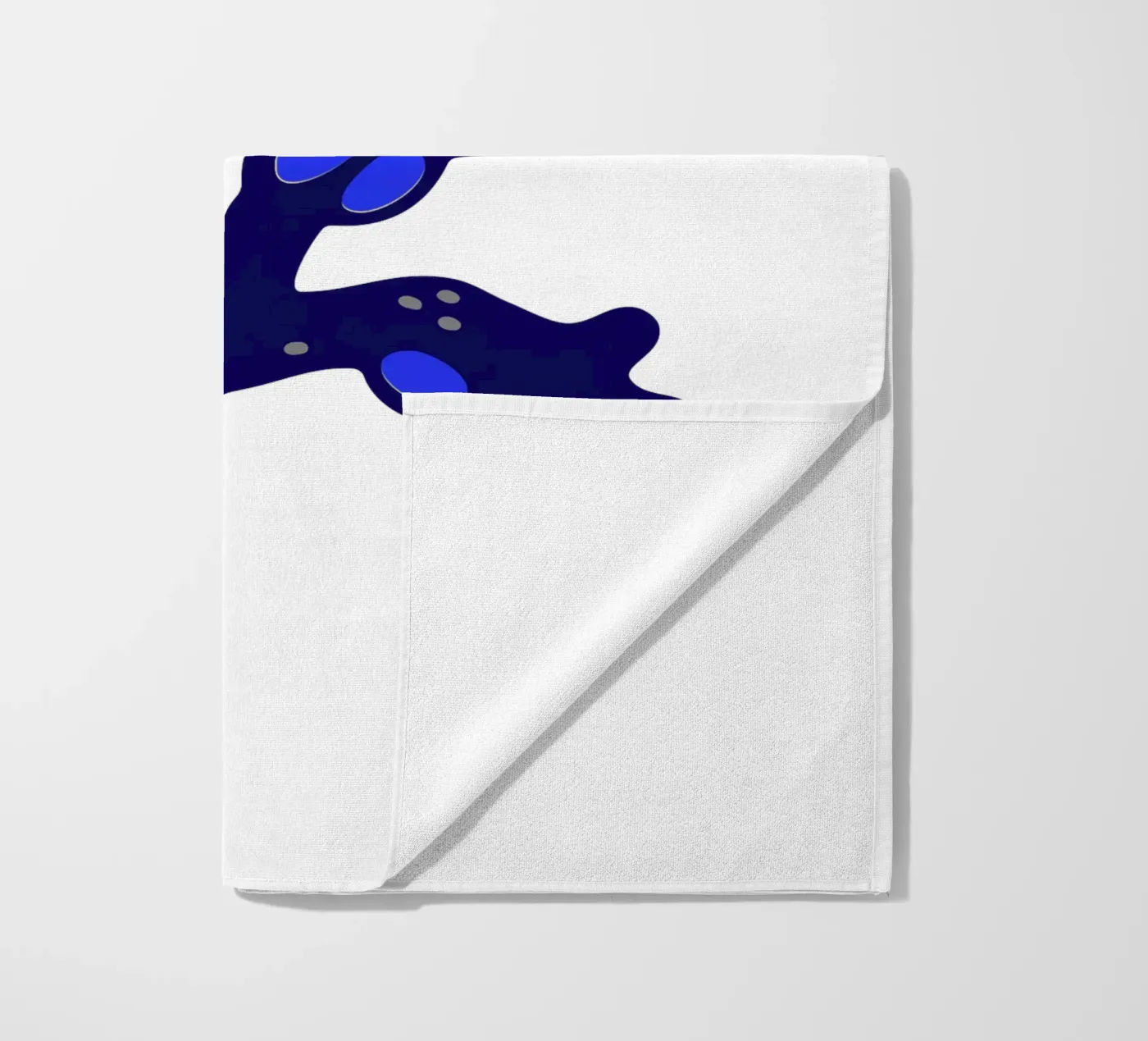 Blasentang Blau Strandtuch von Lidia Blomgren