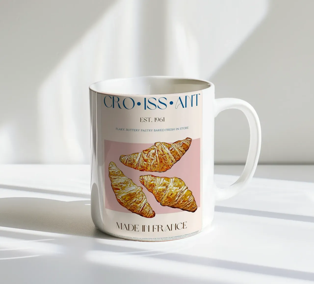 Mezzaluna tazza in ceramica da Charlotte Gagnon