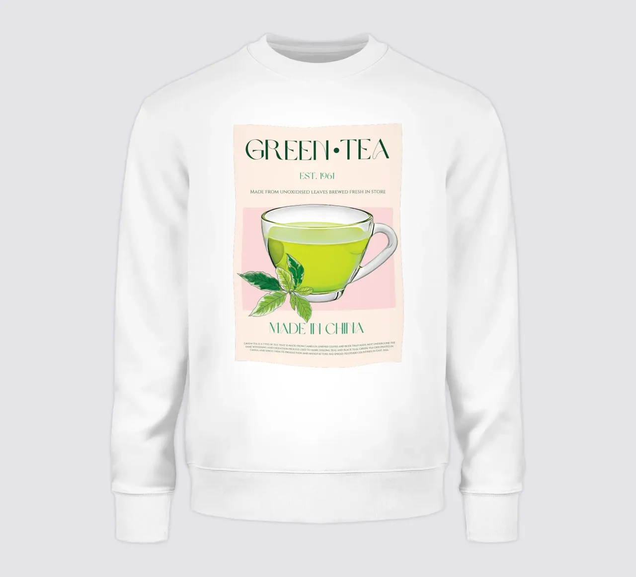 Tè verde felpa da Charlotte Gagnon
