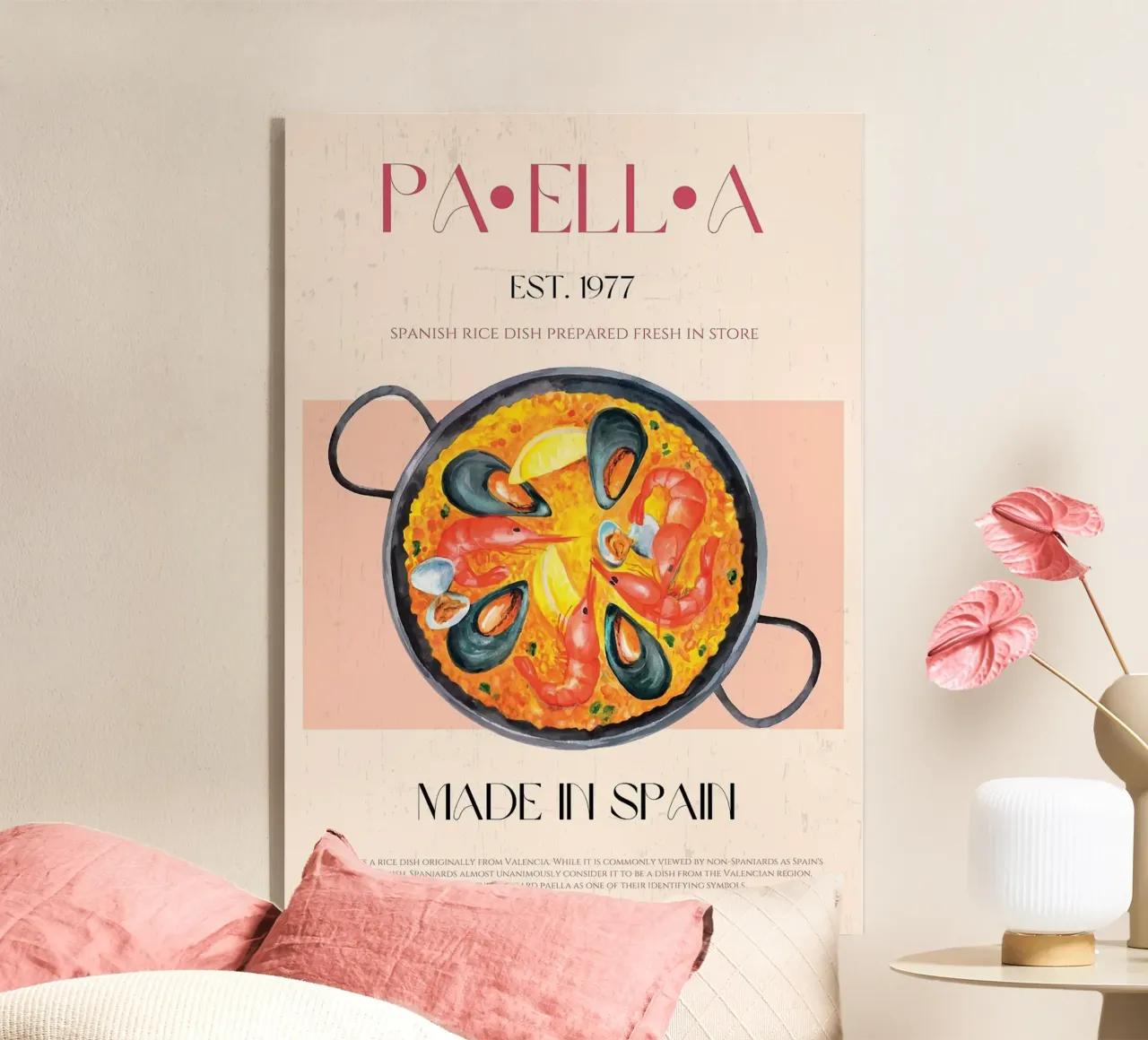Paella plexiglass da Charlotte Gagnon