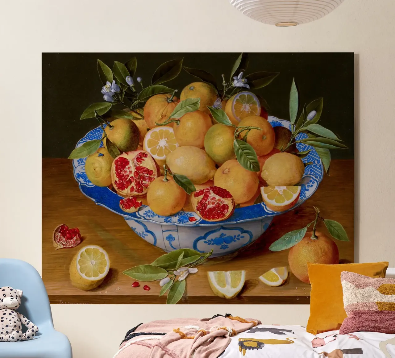 Still Life with Lemons, Oranges, and a Pomegranate plexiglass da vintageshop
