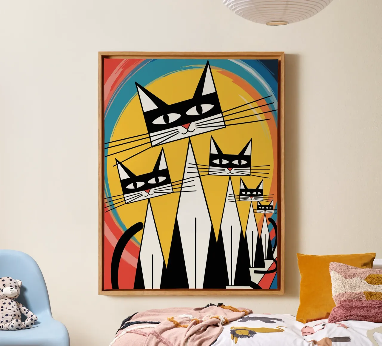 Line of Felines tela da ramosashop