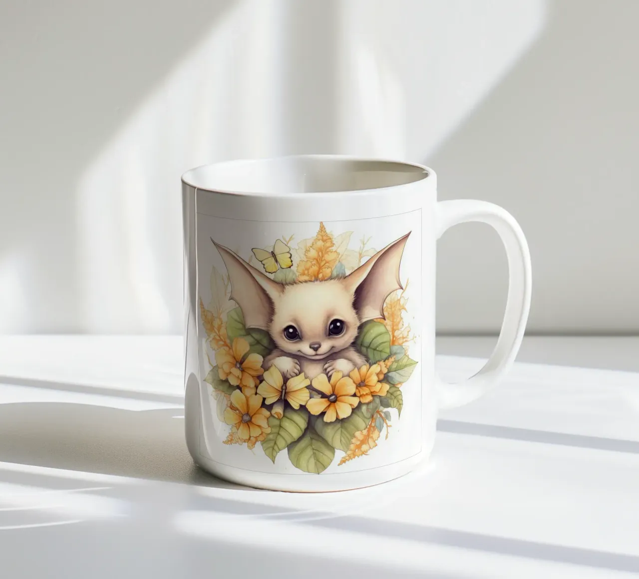 Pipistrello tazza in ceramica da Happy Littles