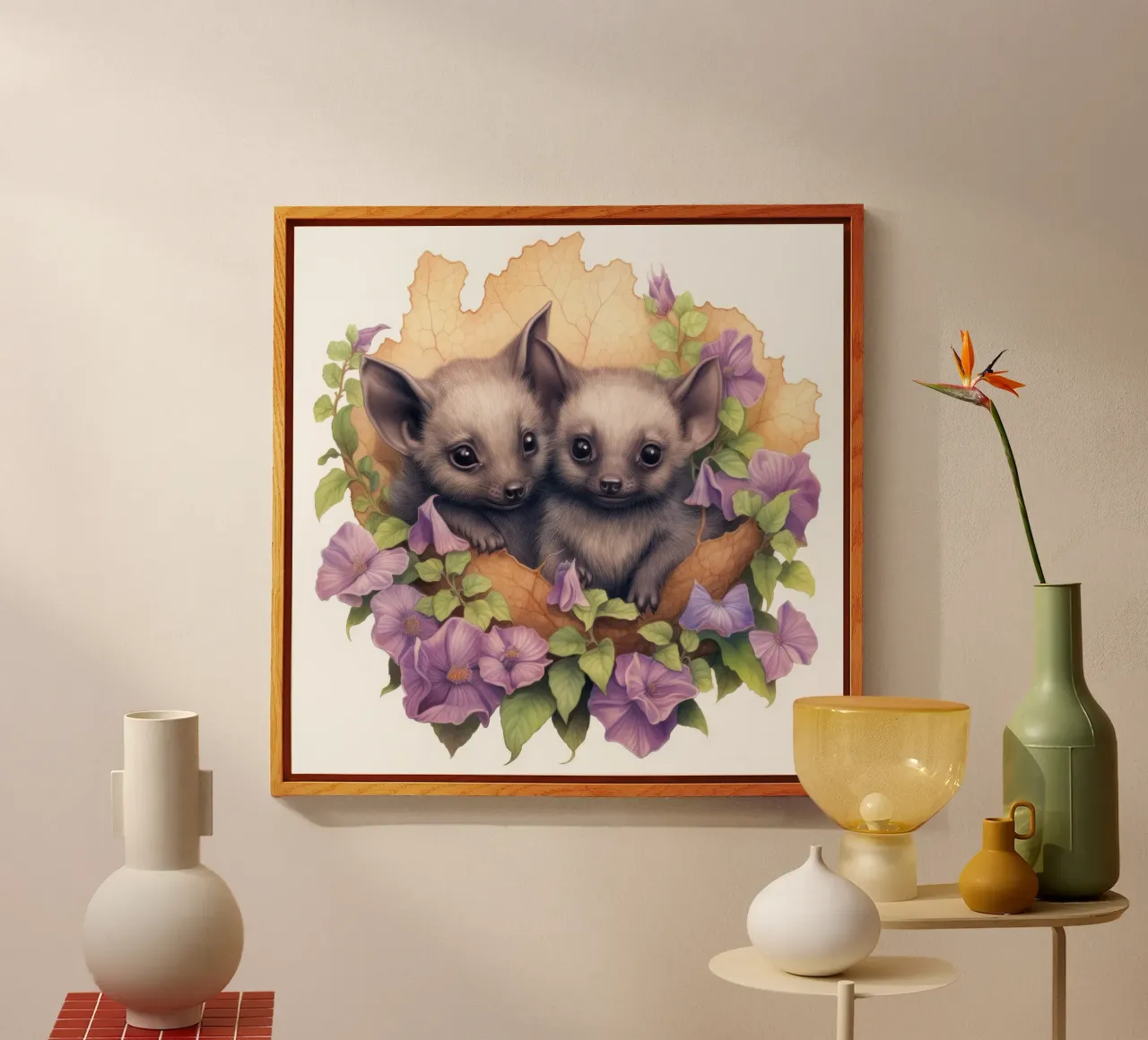 Piccoli pipistrelli plexiglass da Happy Littles
