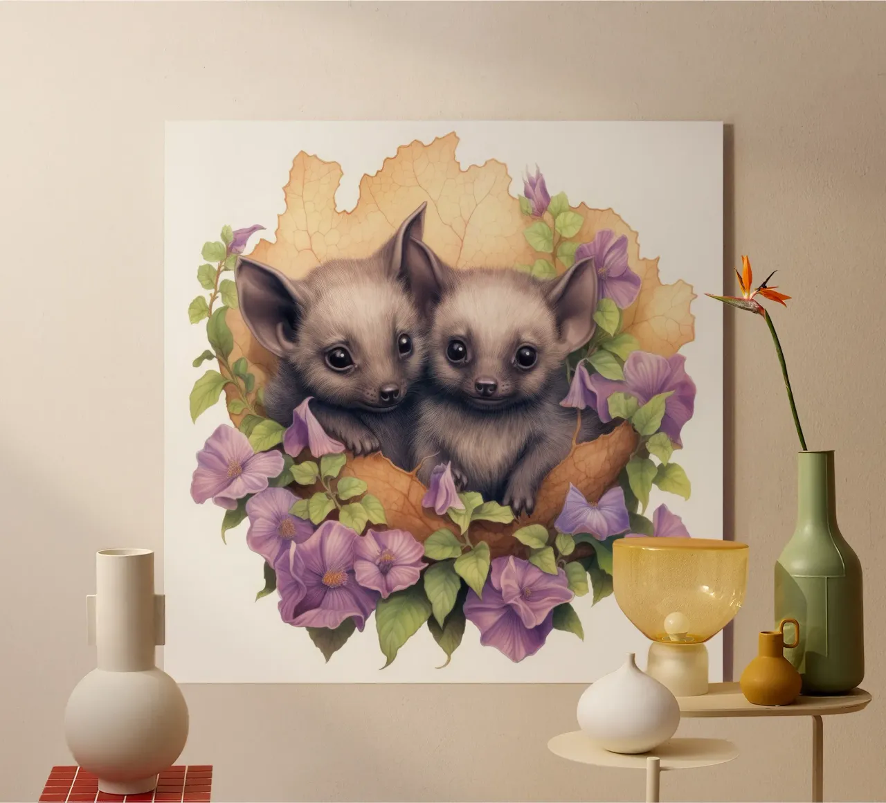Piccoli pipistrelli plexiglass da Happy Littles