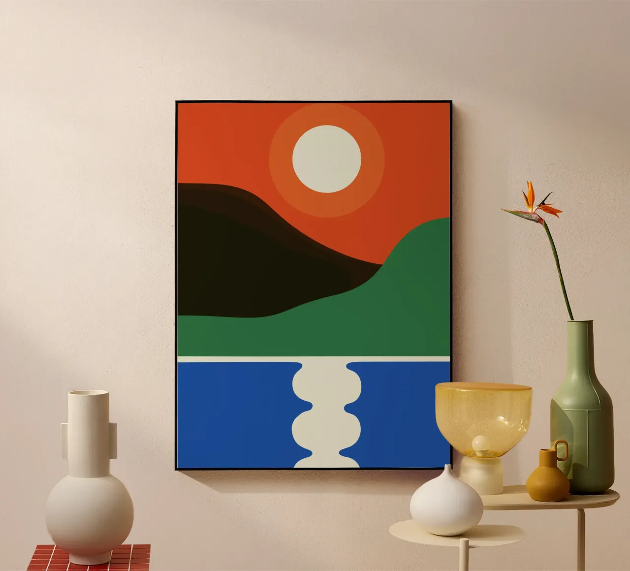 Sunset Over Water plexiglass da ramosashop