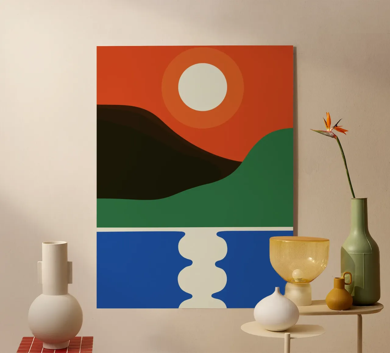 Sunset Over Water plexiglass da ramosashop