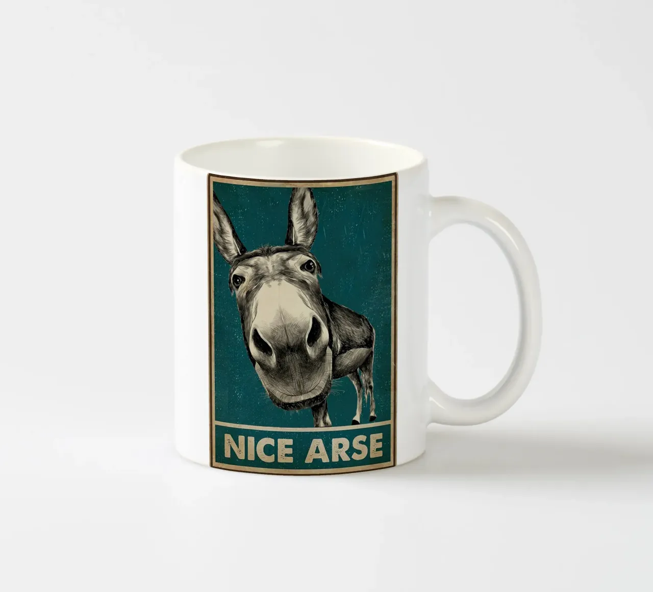 Nice Arse tazza in ceramica da mirei aguerro