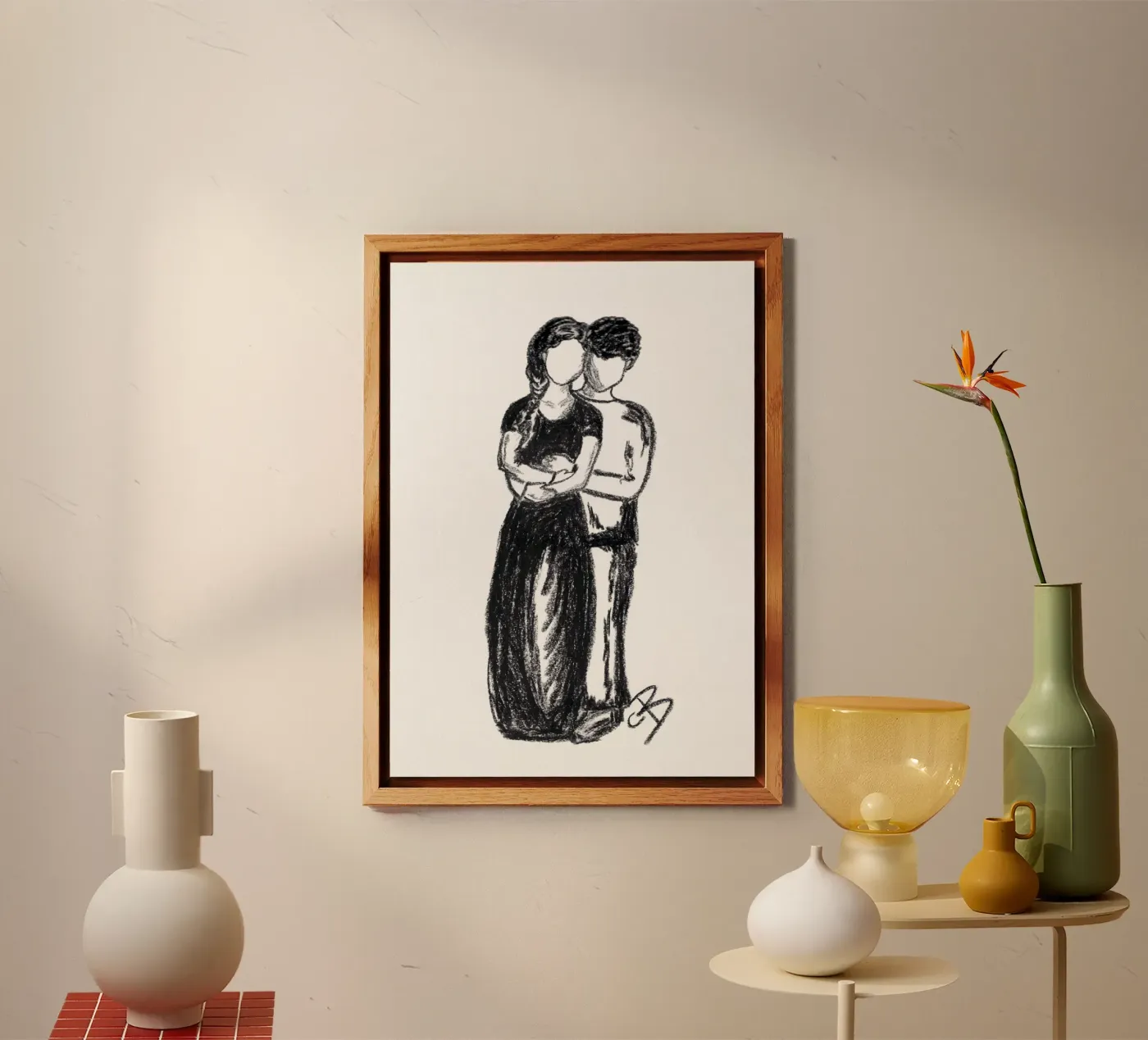 Geborgenheit Forex-Platte von Claudiabrueggen