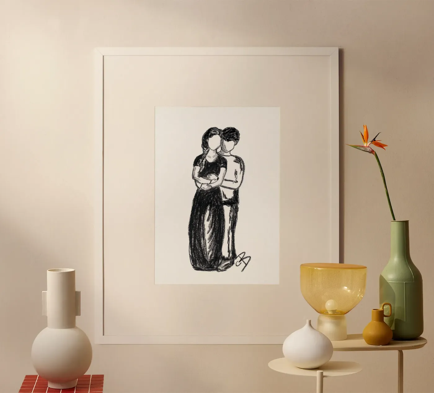 Security Poster von Claudiabrueggen