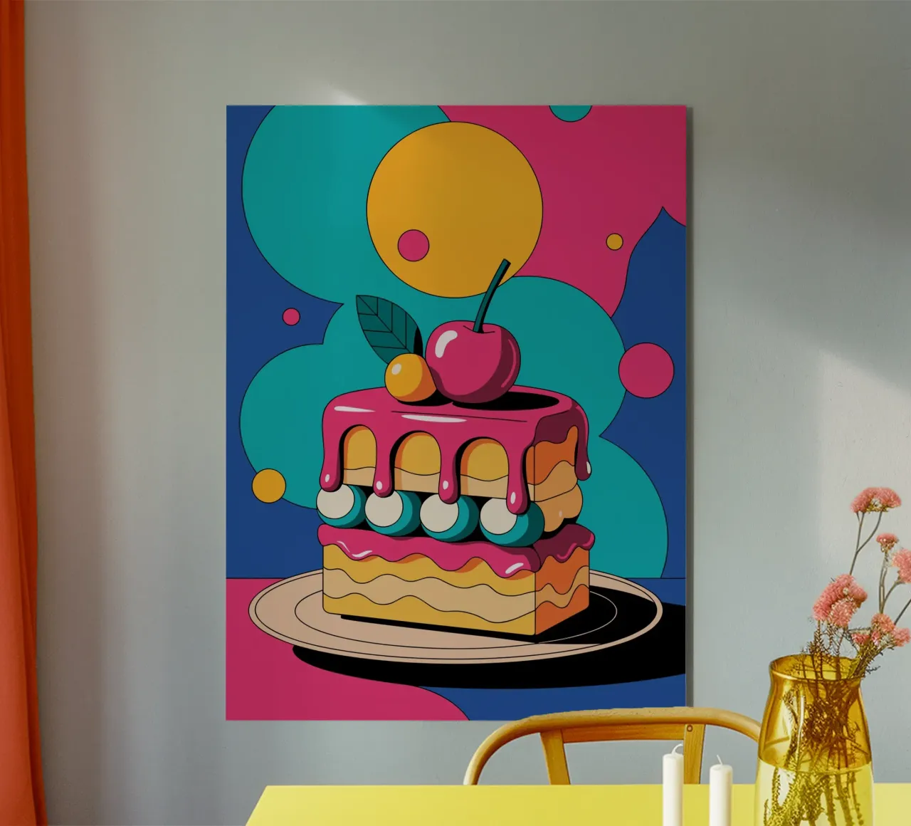 Cosmic Cake alluminio dibond da ramosashop