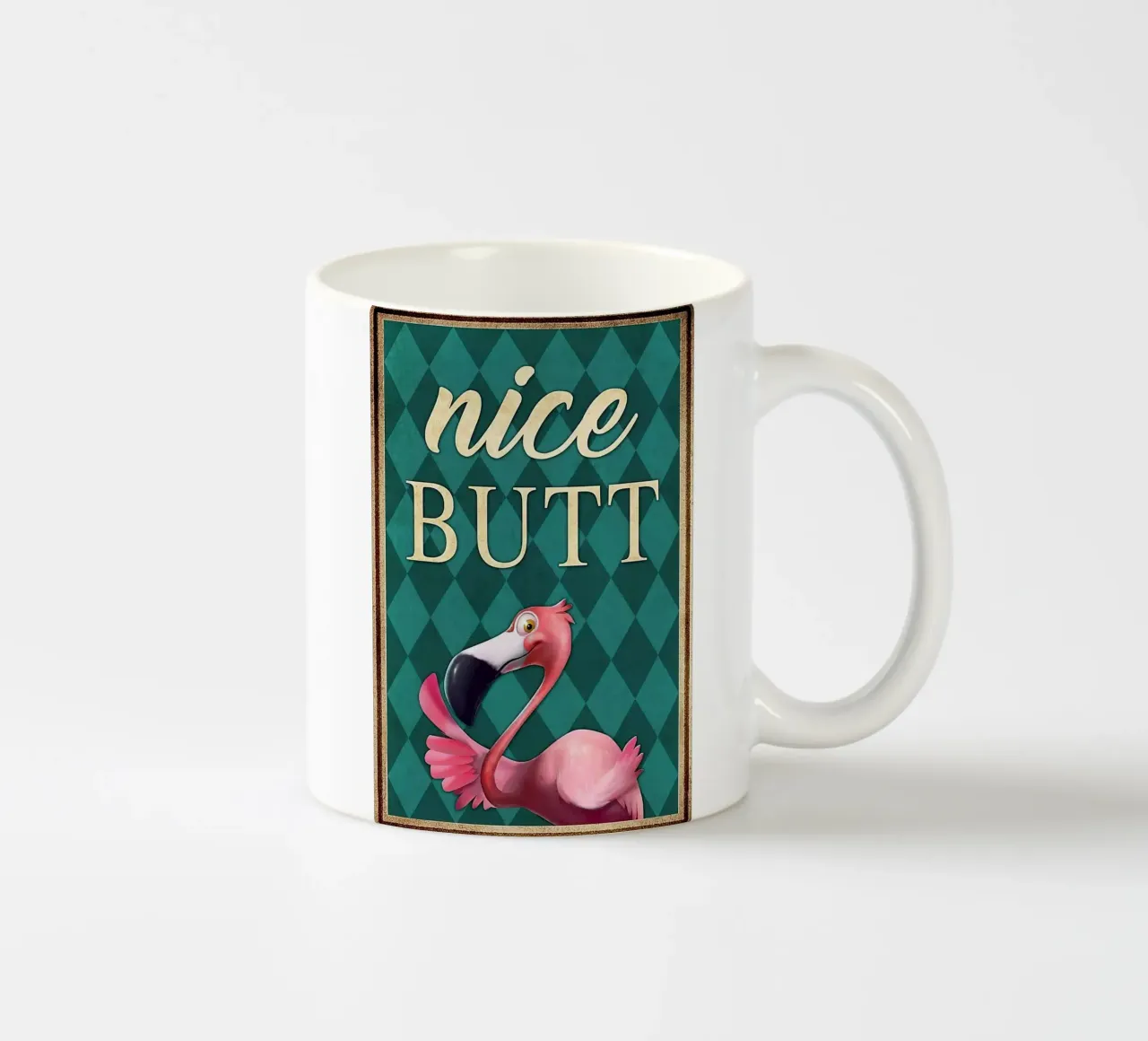 Nice Butt Flamingo tazza in ceramica da mirei aguerro