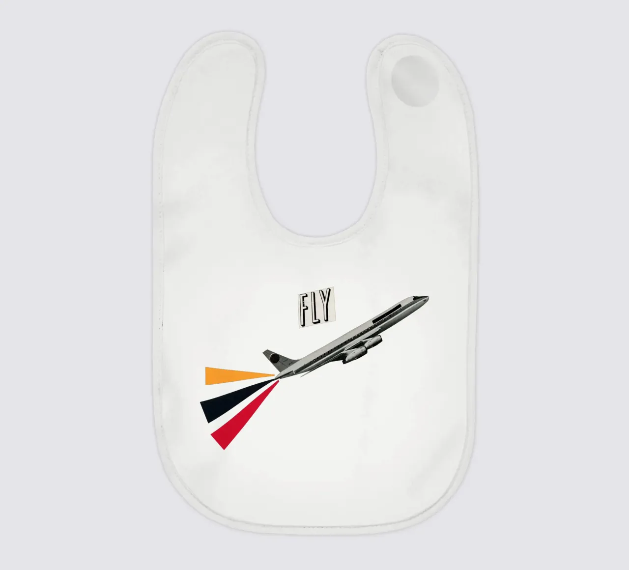 Fliege Babylätzchen von Cassia Beck Collage