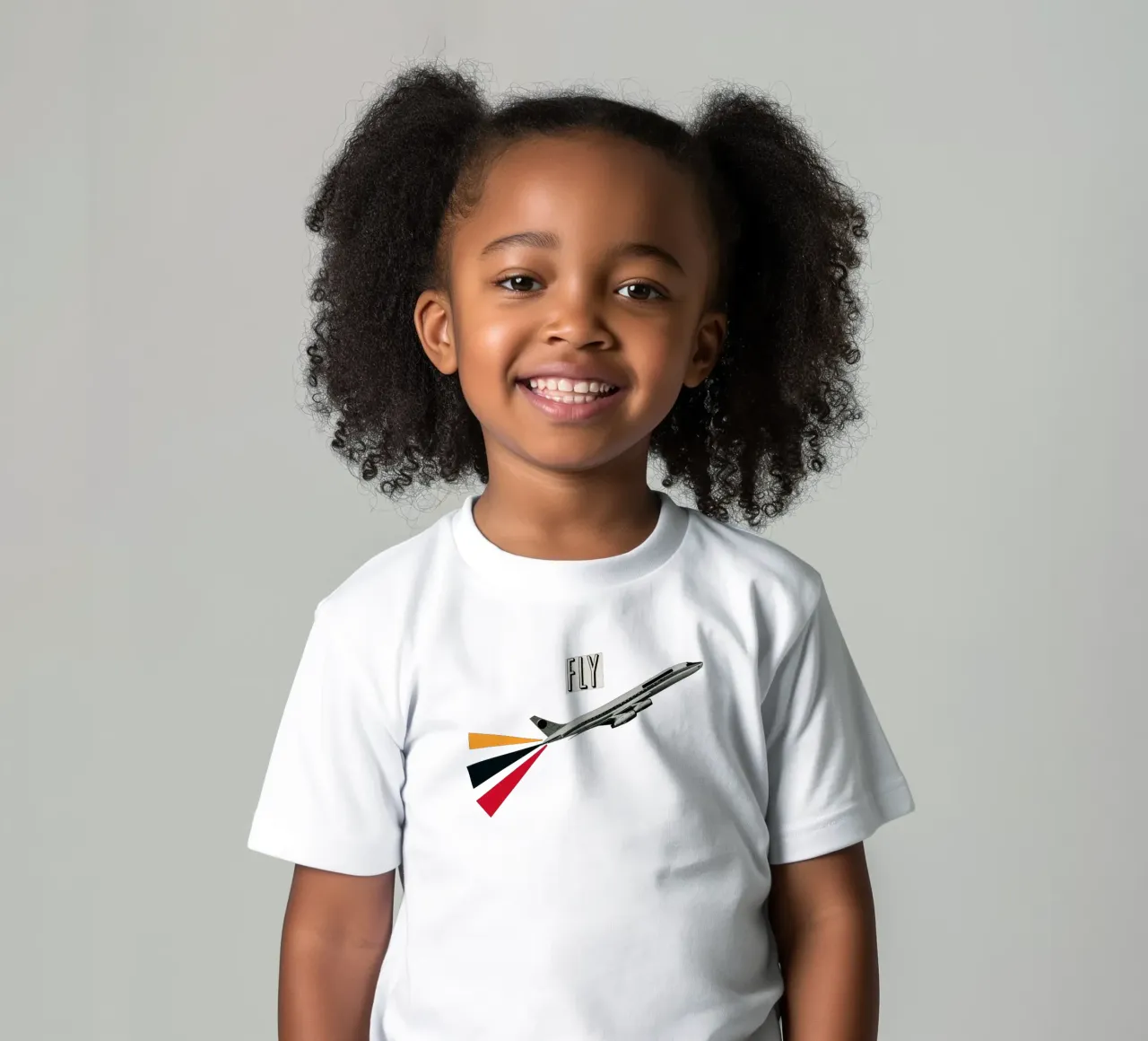 Fly kids t-shirt by Cassia Beck Collage