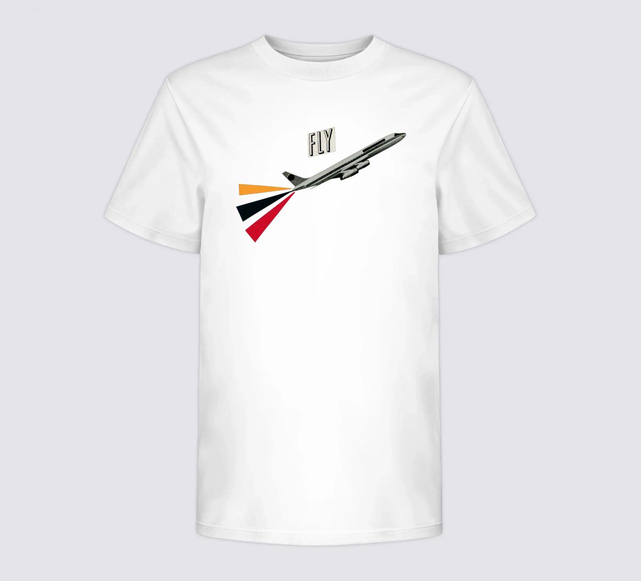 Fly kids t-shirt by Cassia Beck Collage