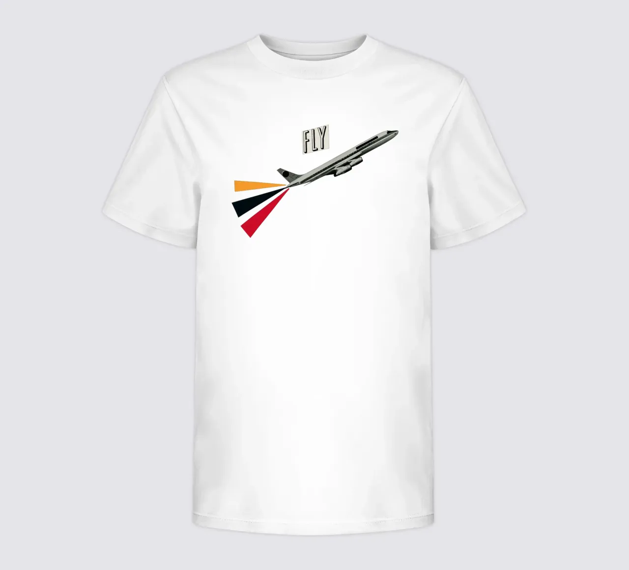 Fly kids t-shirt by Cassia Beck Collage
