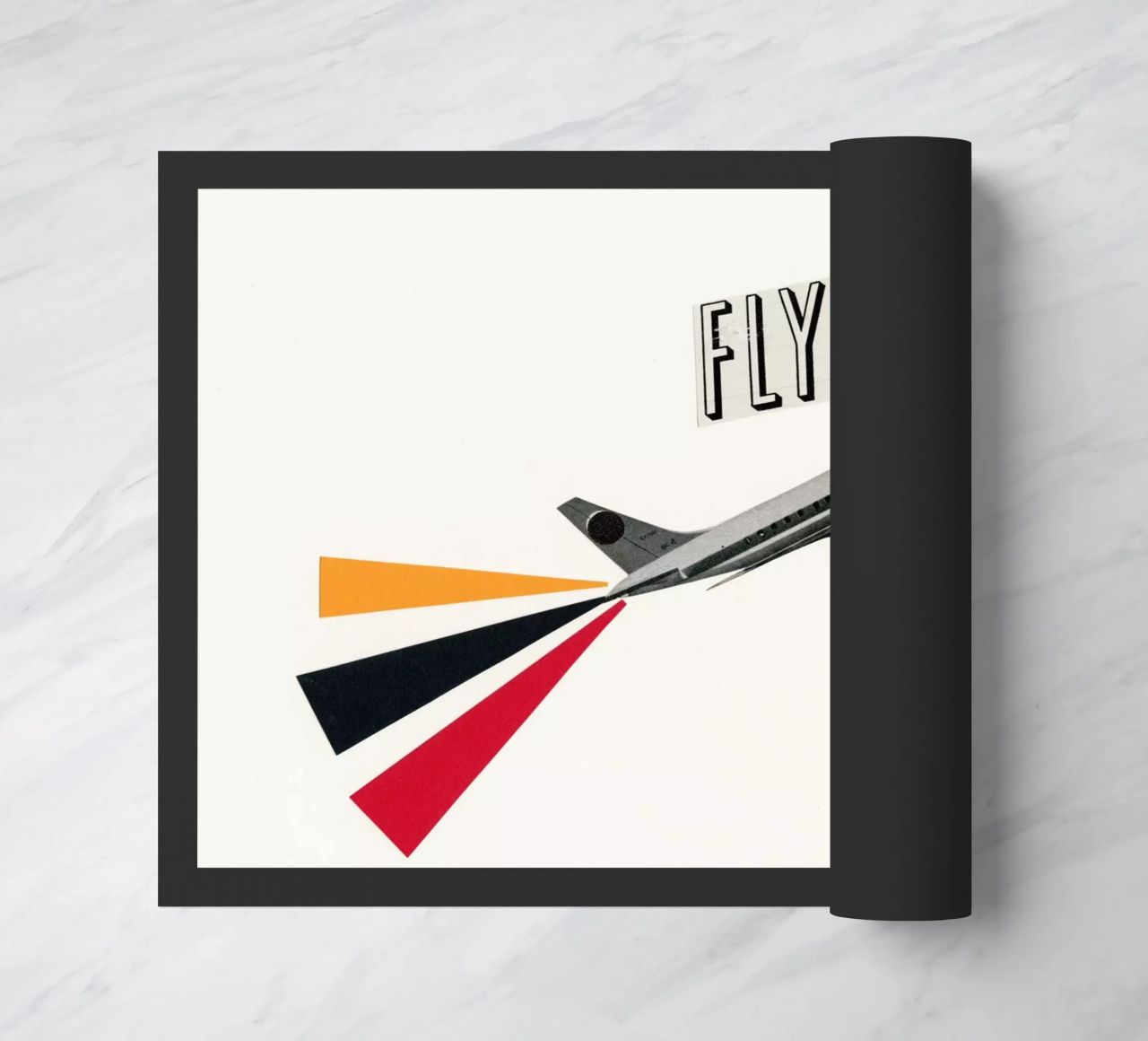 Fly doormat by Cassia Beck Collage